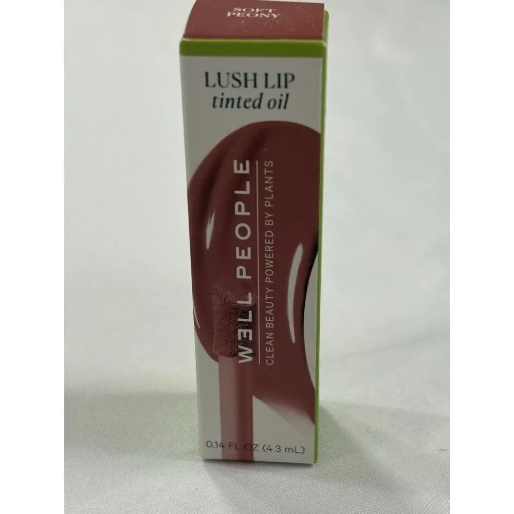 Well People Lush Lip Tinted Oil Soft Peony Lip Oil 0.14oz